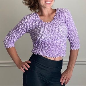 POPCORN SHIRT! Purple, OS